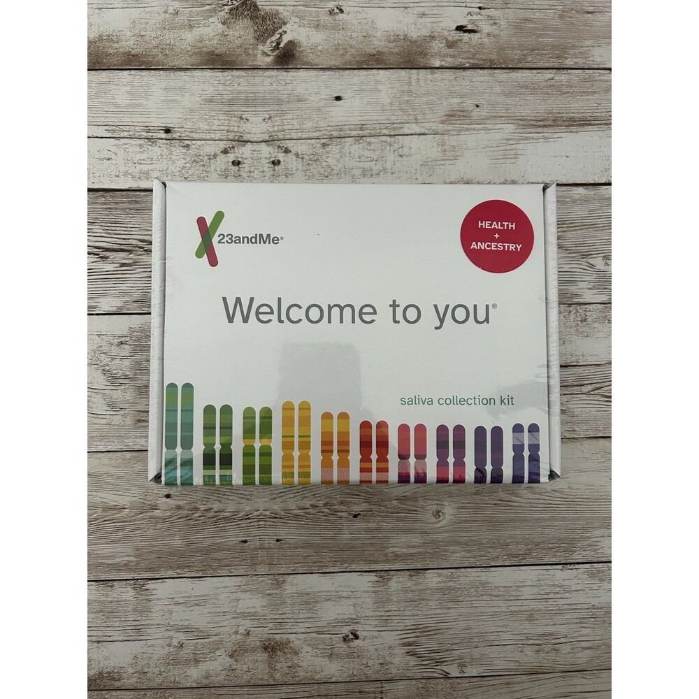 NEW 23andMe Health+ Ancestry Saliva Collection Kit Exp 09/2026 Sealed